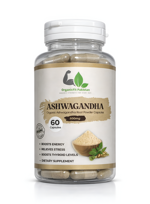 Organic Ashwagandha Capsules 500mg
